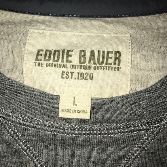 New Eddie Bauer Duofold Pocket Crew, Men’s Large - Picture 4 of 5